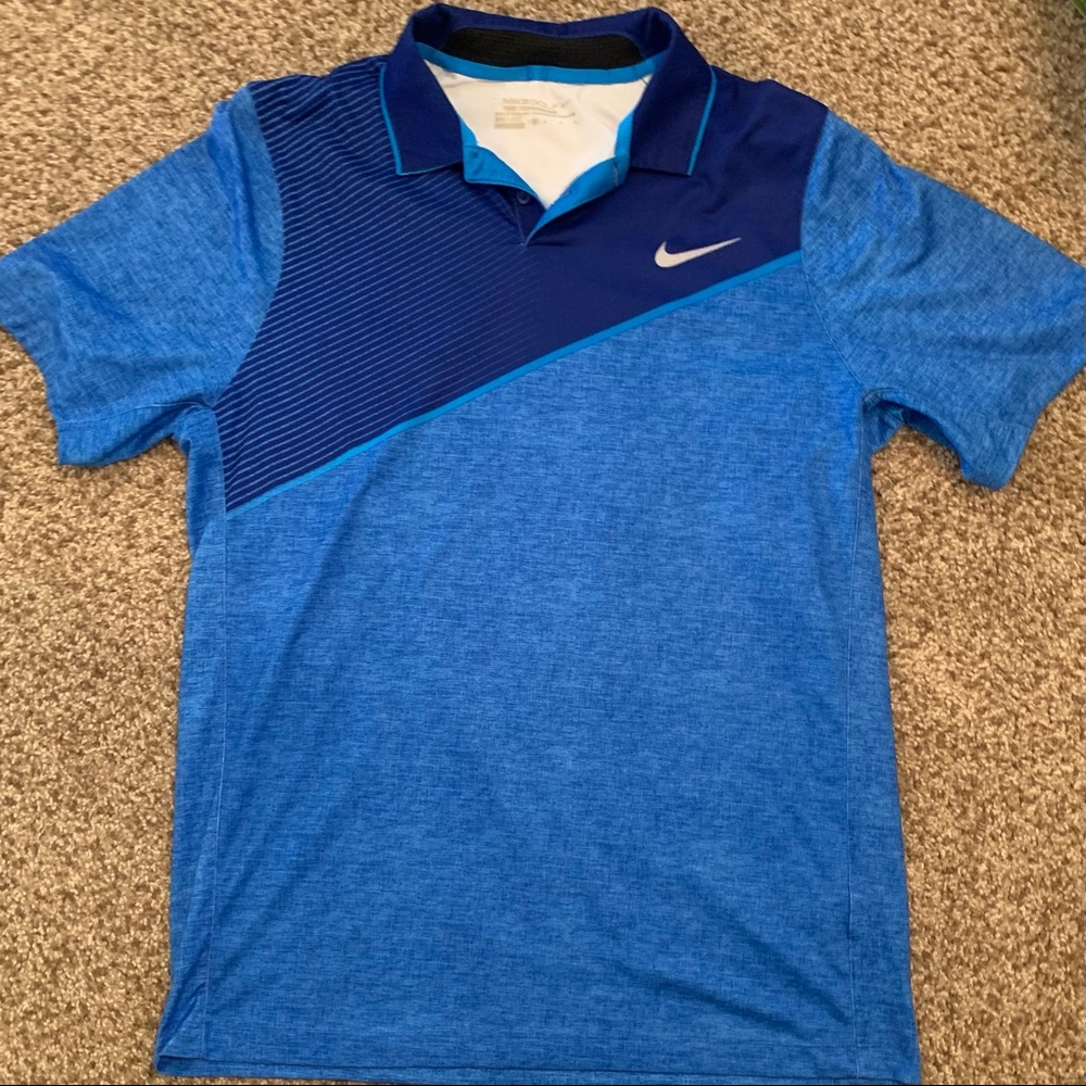 Nike Golf Polo - Blue - Medium